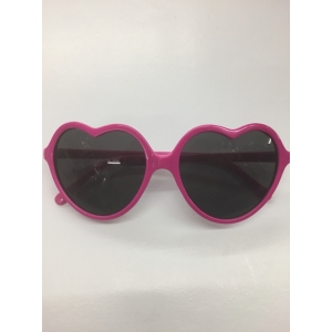 Pink Heart Glasses - Party Glasses Novelty Sunglasses 